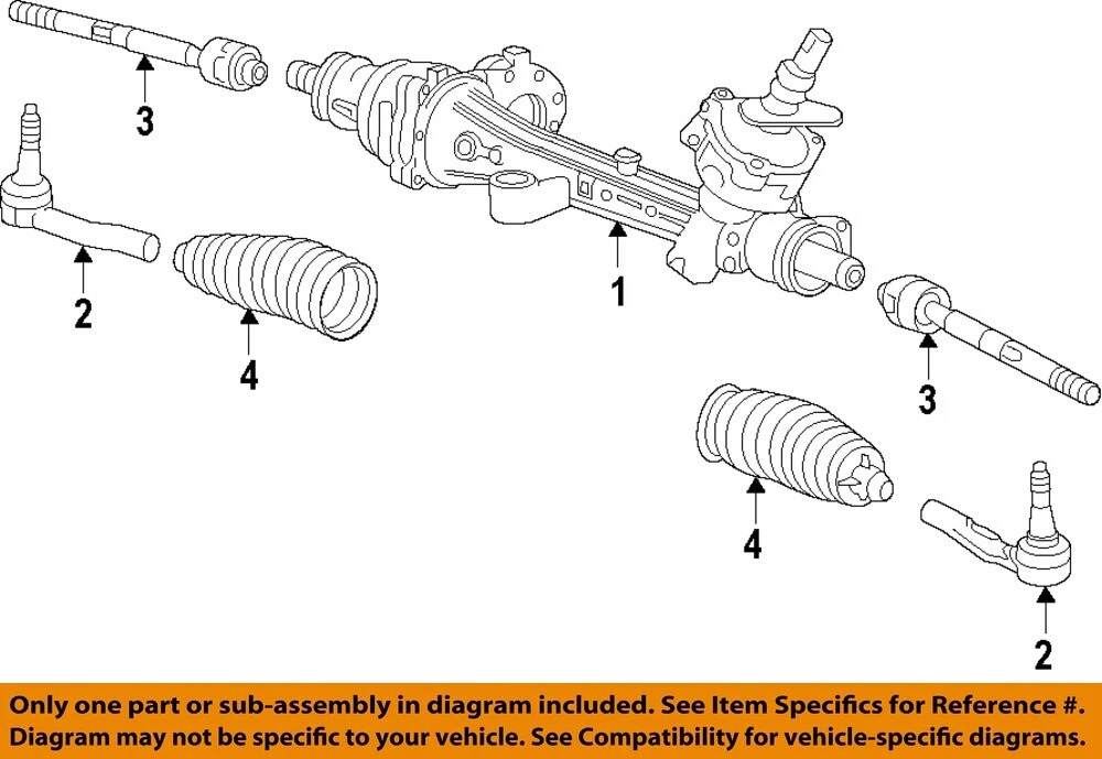 Chevrolet GM OEM 17-18 Bolt EV-Rack And Pinion Complete Unit 