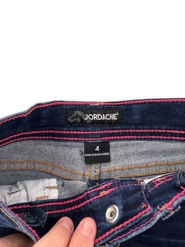 Jordache Gap 3-Piece Toddler Girls Shorts Set 4T Denim Floral Casual Summer b - Picture 6 of 10