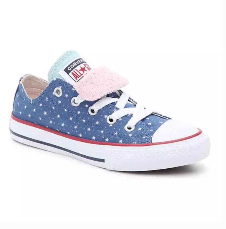 Childrens converse double on sale tongue