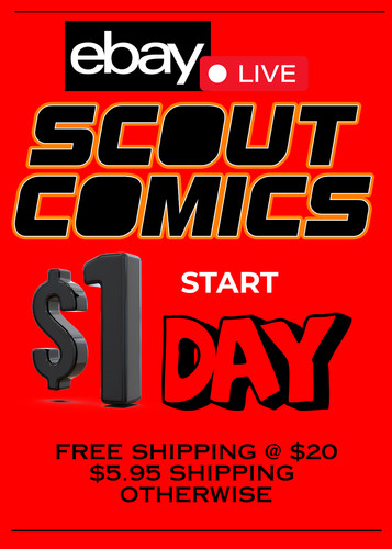 $1.00 Auction Starts - Scout Individual Item On Screen - Free Shipping @$25