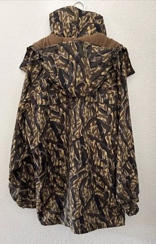 Columbia Sportswear LG 1995 Delta Marsh Camo DuckHunting Shell Jacket+inner Coat - Picture 4 of 24