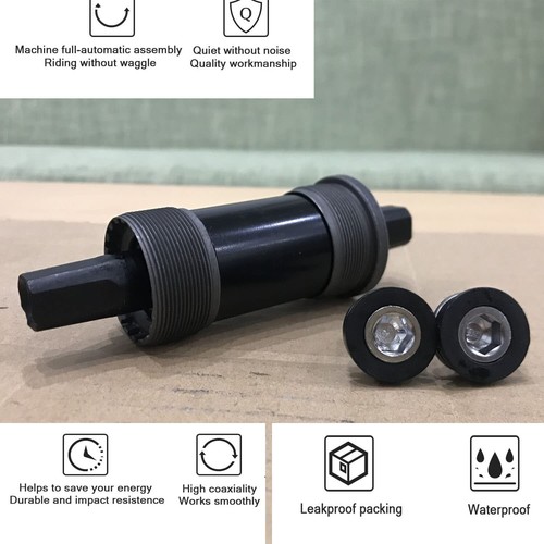 Gasfilz Faker Rahmen 3,4L schwarz & quadratisch BB Fahrradboden Halterung Set - 68 x 120 mm - Bild 14 von 20