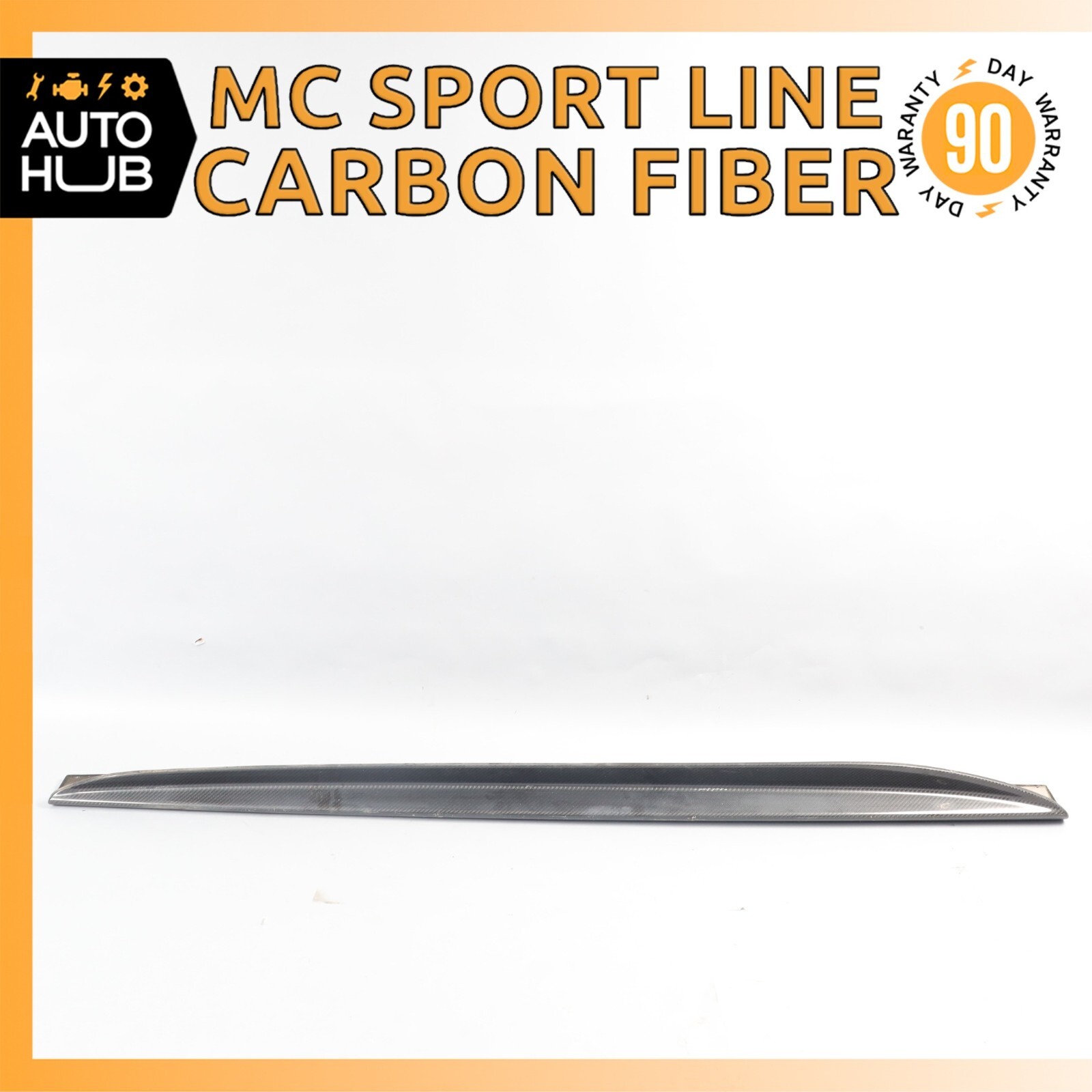 Maserati GranTurismo M145 MC Line Left Side Rocker Panel Extension Lip Carbon
