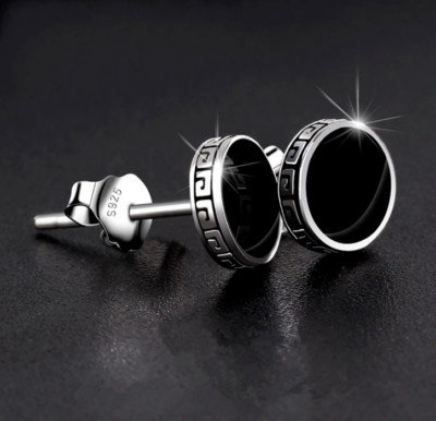 Ohrstecker Ohrring Ohrschmuck Geschenk Damen Frauen Herren Männer Sterlingsilber
