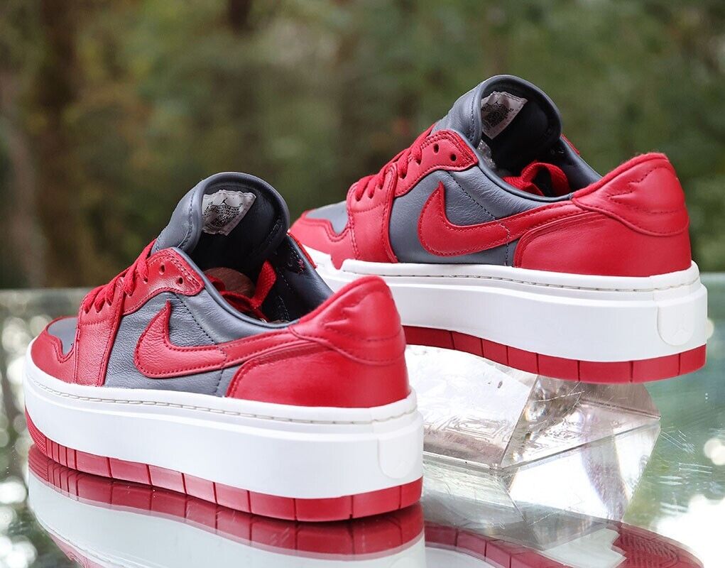 Nike Air Jordan 1 Elevate Low UNLV Women's Size 8.5 Grey Red Custom DH7004-006 | eBay Nike Air Jordan 1 Elevate Low UNLV Women's Size 8.5 Grey Red Custom DH7004-006 | eBay