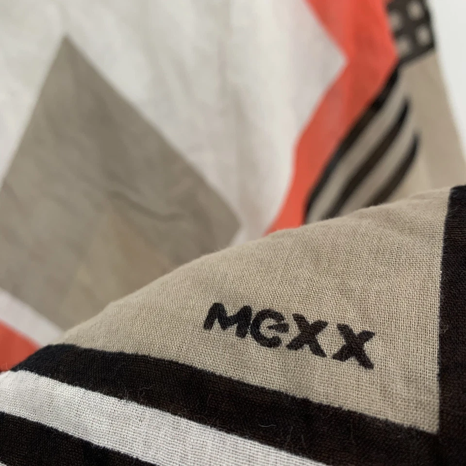 Cachecol MEXX XADREZ BEGE ALGODÃO 56/40 pol #A56 - Imagem 3 de 4