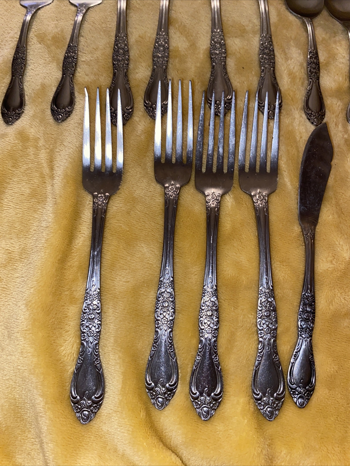 NORTHLAND ONEIDA JAPAN STAINLESS FLATWARE "BATON ROUGE" 13 Pieces