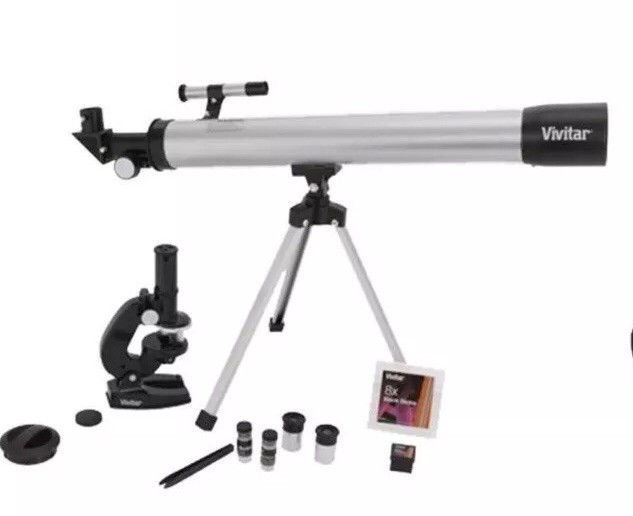 edu science telescope and microscope set
