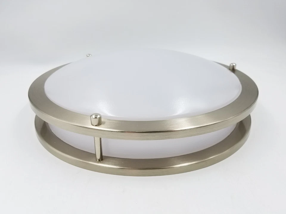 Elegant Lighting Elitco CF3200 1-Light 12"W LED Flush Mount Ceiling Fixture - Image 4 of 4