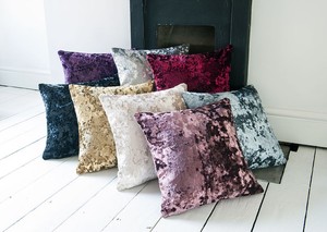 large purple cushion
