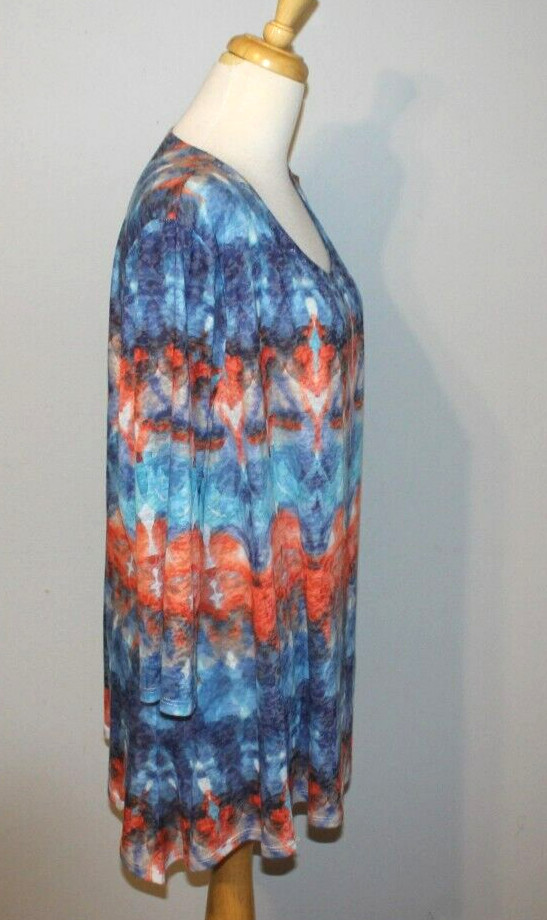 Plus Size 2X Ruby Rd Red White Blue Lightweight S… - image 3