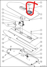 Domena MAC5 Thermostat Knob + Actuator Fits Domena MAC5 SP4000 Series