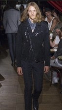 John Varvatos Collection – Biker Short Genuine Leather Jacket. 54, US 42. $1998