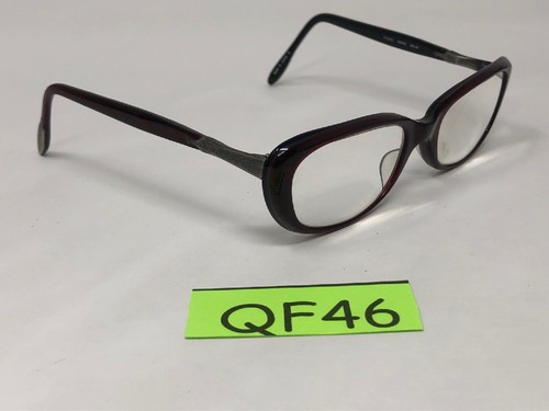 MORGENTHAL FREDERICS “DELIA 060AS” Eyeglasses Frame Japan 51-20mm Burgundy QF46 - 第 9/9 張圖片