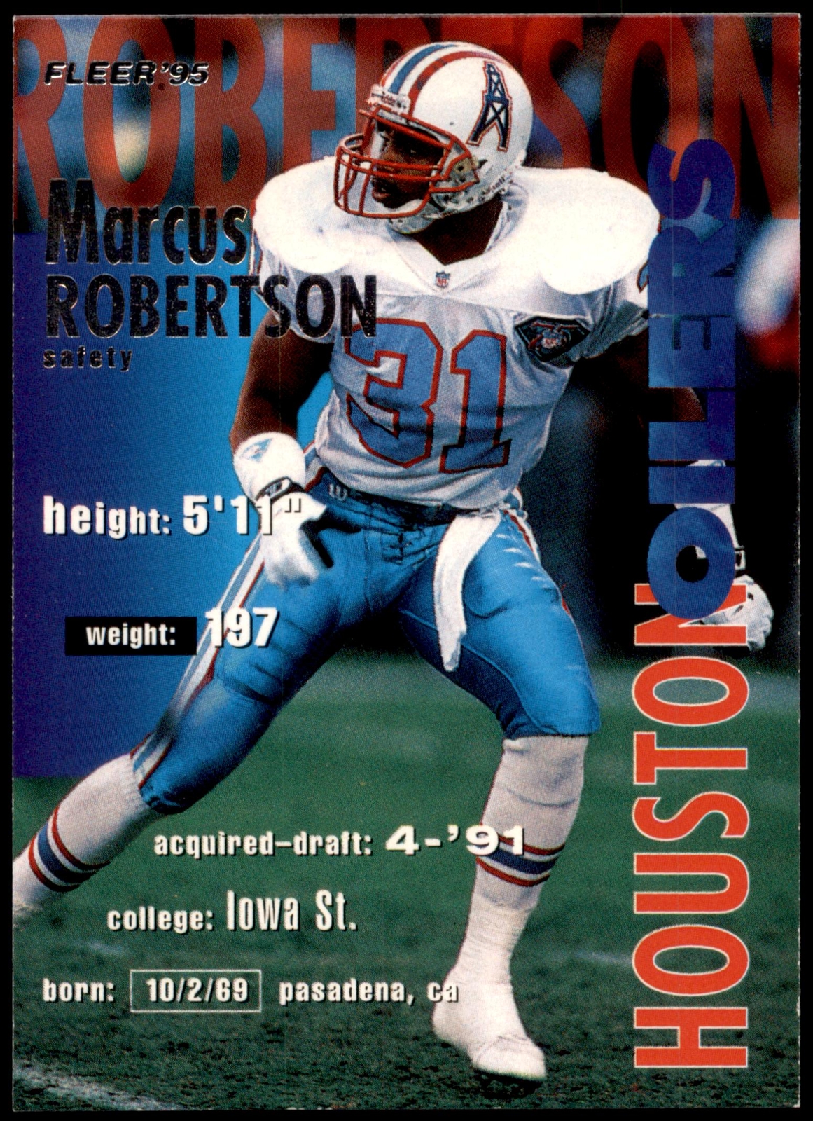 Marcus Robertson #151 1995 Fleer