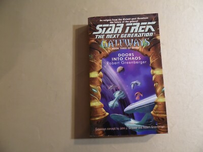 Star Trek The Next Generation Gateways Book 3 (Paperback 2001) Free USA Shipping
