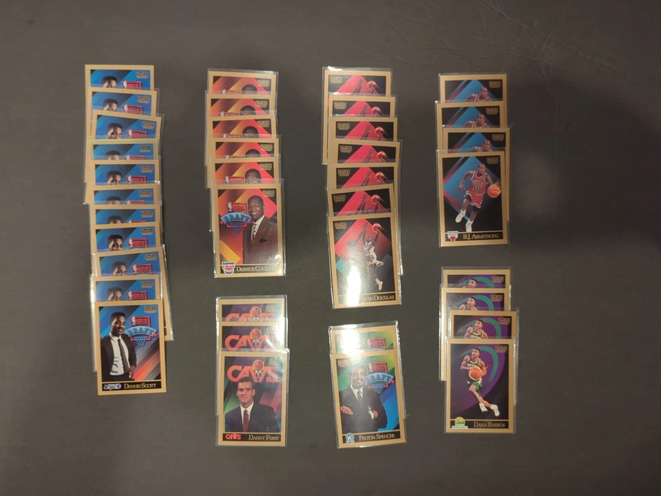 Skybox Basketball 1990 ENORME lote de 163 tarjetas de radiocontrol de novato lectura múltiple Foto 2 de 4