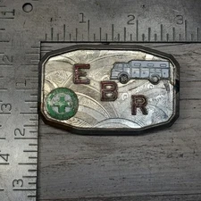 Vtg Hook Fast Belt Buckle Fire And Rescue Squad 