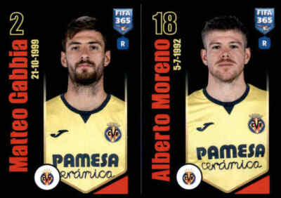 Panini Fifa 365 2024 Sticker - 184 Matteo Gabbia/Alberto Moreno