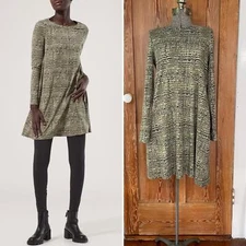 Pact Revive Organic Cotton Swing Dress - Size Small