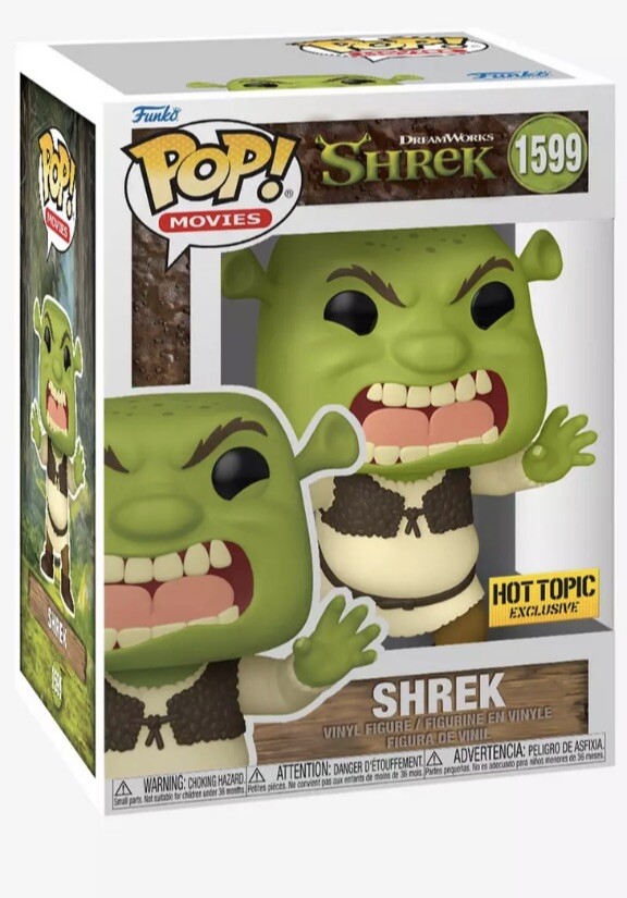 Funko Shrek Pop! Movies Vinyl Figure Hot Topic Exclusive | eBay