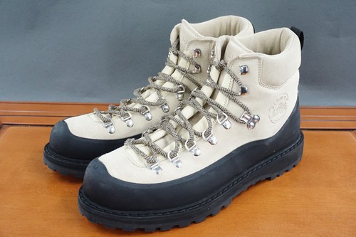 Diemme Roccia Vet Schuhe Herren 44 / 10,5 Schuh weiß schwarz Leder Schnürstiefel