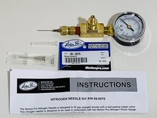 Shock Nitrogen Gauge Needle Fill Tool W Motion Pro Needle 08-0075 Fox Rzr Shock Nitrogen Gauge Needle Fill Tool W Motion Pro Needle 08-0075 Fox Rzr