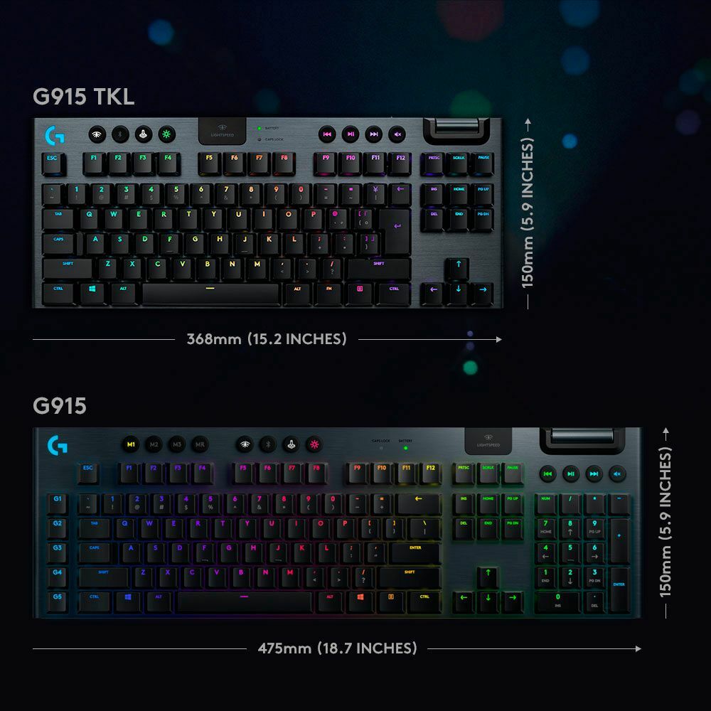 Logitech Lightspeed Клавиатура Telegraph