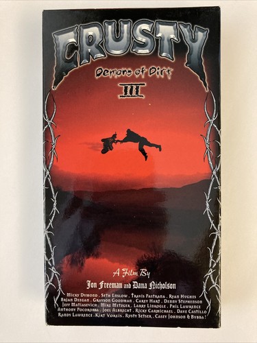 Crusty Demons Of Dirt 3 III (VHS, 1997) Jon Freeman, Dana Nicholson Motocross - Picture 2 of 7