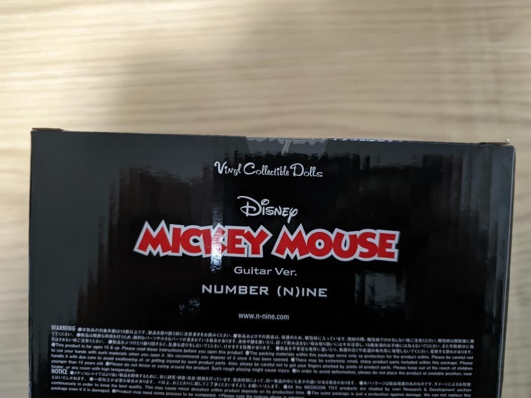 Number Nine Collaboration Mickey Figure Singing Ver. MEDICOM Number Nine Collaboration Mickey Figure Singing Ver. MEDICOM