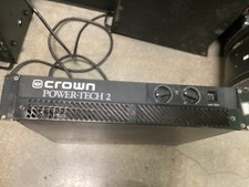 Crown Audio Power Tech 2 Professional Stereo Power Amplifier Rackmount 2 Channel