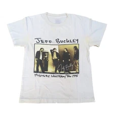 Vintage Jeff Buckley Music Tour Cotton White All Size Unisex Tee Shirt CM127