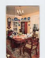 Postcard Dining Room Home Sweet Home East Hampton Long Island NY USA