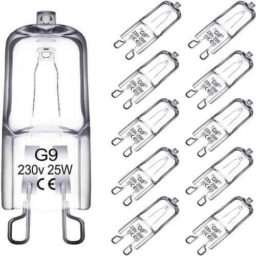 10pcs G9 Halogen Light Bulbs 25W/40W/60W Replace LED Bulb Refrigerators - Picture 3 of 13