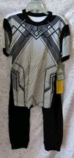 Disney/Marvel Black Panther Costume PJ Pals for Kids Two Piece Size 7 - Pajamas