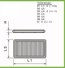 Filtre à air Hyundai COUPE