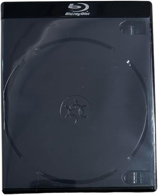 12.5mm Black Blu-Ray Media Storage Case Holder for CD DVD Disc Wholesale Lot