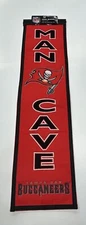 Tampa Bay Buccaneers NFL Man Cave Winning Streak Embroidered Heritage Banner