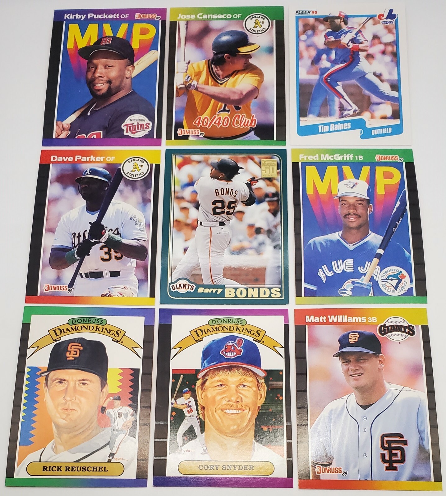 MLB Greats & Legends Baseball Card Lot feat. Barry Bonds, Jose Canseco,  etc. | eBay