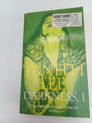 Tanith Lee - Darkness,I ,  Very Good condition , Warner 1995