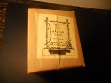 Vintage Sealed Fine RATTAN CANE with Binding 500 Feet unopened Caning Repair