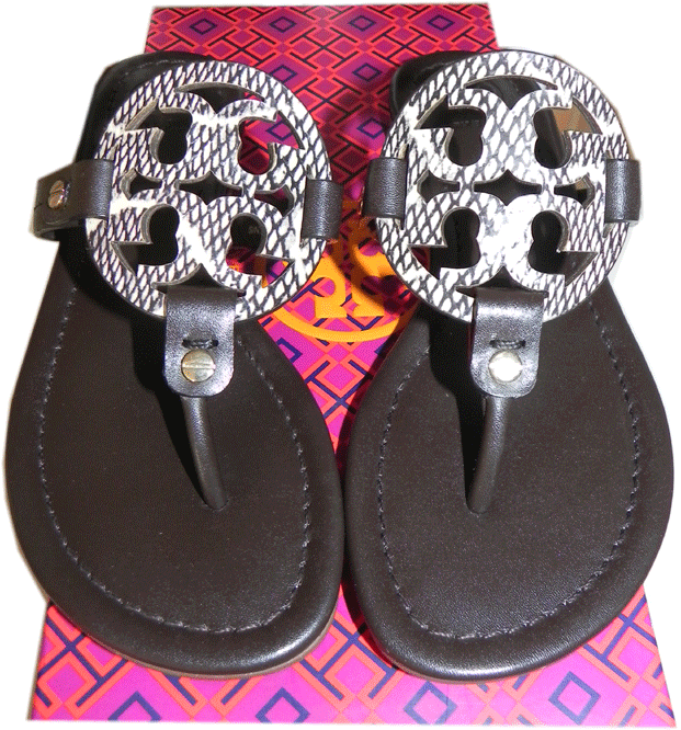 Tory Burch Miller Tanga Sandalia Zapato De Cuero Estampado de Pitón Flip Flop 5 - 35 Tory Burch Miller Tanga Sandalia Zapato De de Cuero Estampado de De Pitón Flip Flop 5 - 35 b02999