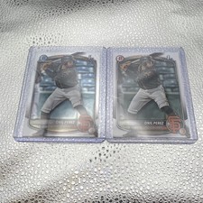 Topps Bowman Onil Perez San Francisco Giants MLB 2024 2 Card Lot