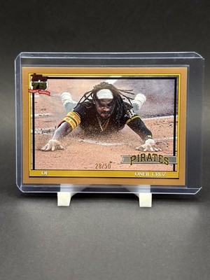 2025 Topps Gold Parallel Oneil Cruz #T90R-OC /50 Pittsburgh Pirates
