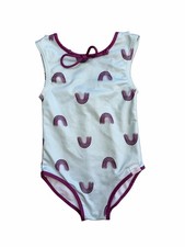 SweetHoney Size 18 Months Purple Rainbow Print One Piece Dance Leotard