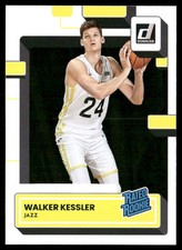 2022-23 DONRUSS RATED ROOKIES SIGNATURES WALKER KESSLER RC UTAH JAZZ #222
