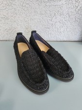 Rothy's Lug Loafer In Black Boucle Womens Shoes Size 6 Rothys