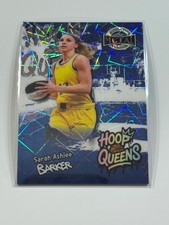 2025 Leaf Metal Women Of Sport Hoop Queens Blue Lazr #31 Sarah Ashlee Barker 1/1