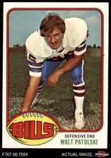 1976 Topps #358 Walt Patulski Bills Notre Dame 6 - EX/MT