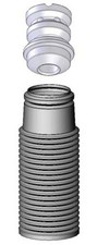 KYB SB116 Shocks Strut Boots fits HYUNDAI Excel 19 fits HYUNDAI Scoupe 1991-95